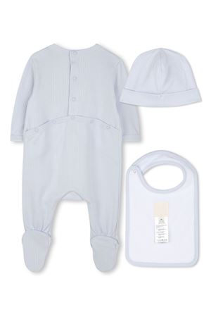 Pigiama in cotone azzurro GIVENCHY KIDS | H30605771